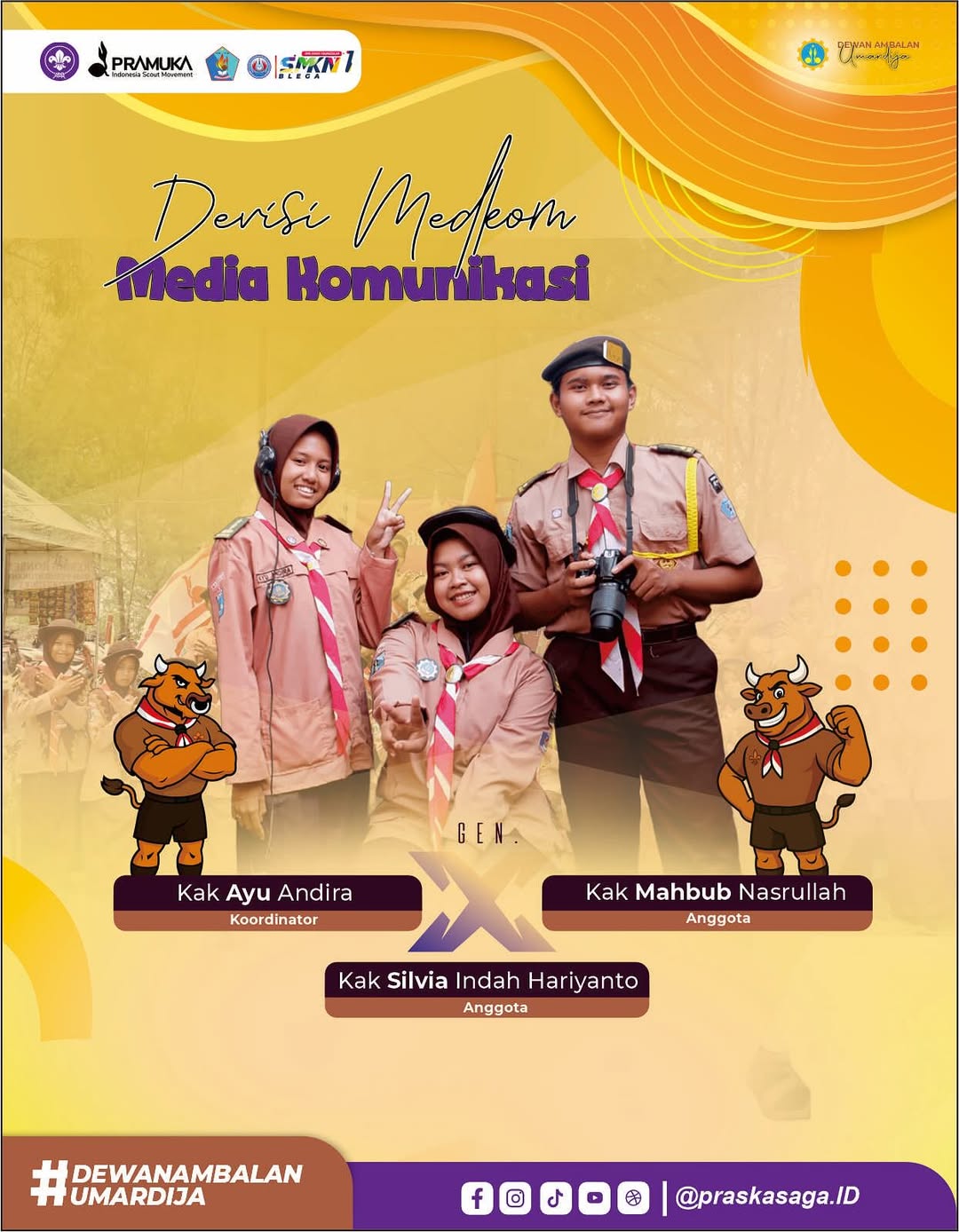 Foto Kak Ayu Andira, Kak Silvi indah H & Kak Mahbub N